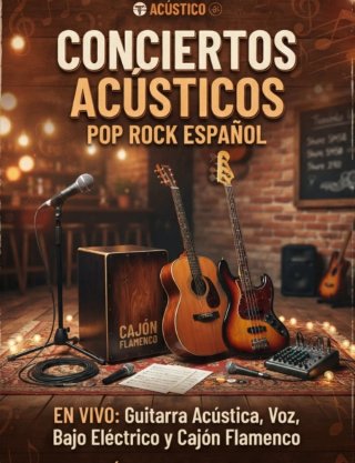 Trío Acústico Pop Rock Español música en Directo