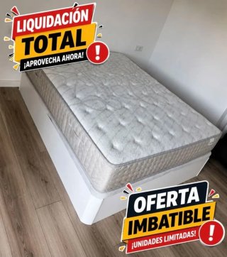 Canapé y colchón de 135x190 en liquidacion