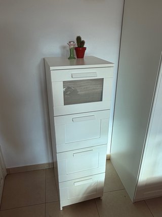 Cajonera Brimnes IKEA Blanca