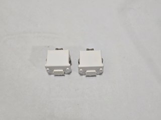 2 adattatori Wii Motion Plus originali Nintendo Wii bianchi