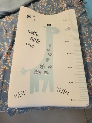Cambiador de Bebé con Estampado de Jirafa