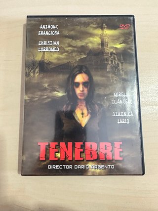 DVD Tenebre - Dario Argento