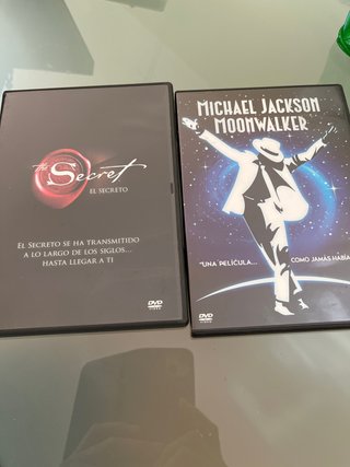 DVD Michael Jackson Moonwalker Y El secreto
