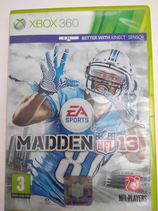 Videojuego Xbox 360 Madden nfl 13