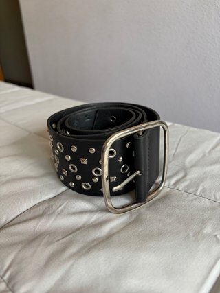 Cinturón ancho Negro con Tachuelas