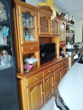 Mueble de Salón Macizo en Pino