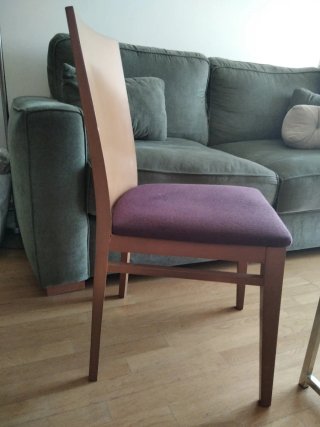Set de 4 sillas de comedor