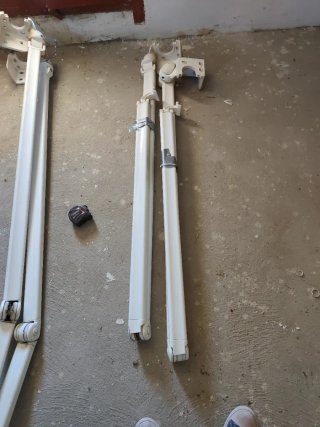 Bracci articolati in alluminio per tende da sole