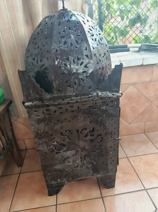 Farol de estilo marroquí