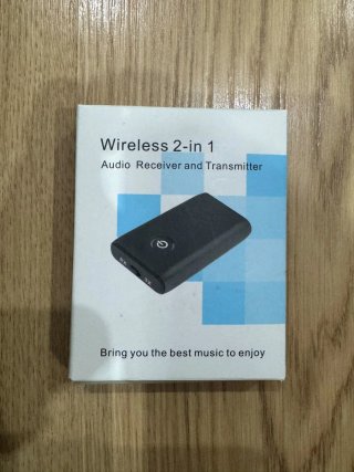 Adaptador de Audio Inalámbrico 2 en 1