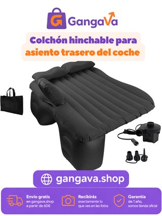 Colchón Coche Hinchable, para asiento trasero