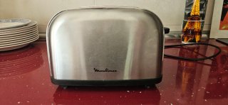 Tostadora Moulinex LT330D Plateada
