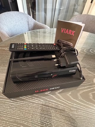 Receptor Satélite Viark SAT H.265 HEVC