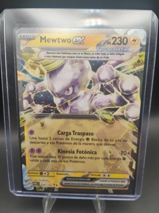 Mewtwo ex Teracristal 058/182 Pokemon TCG Espanol