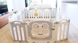 Parque Infantil Plegable Ubaby con Canasta