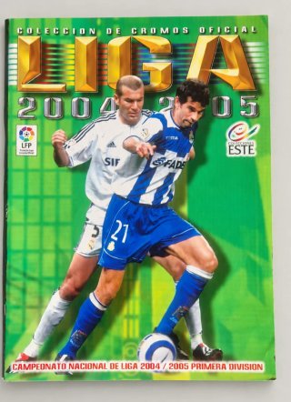 Álbum Cromos Liga Este 2004-2005 Vacío
