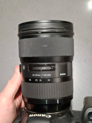 (EF) Objetivo Sigma 24-35mm f/2 DG