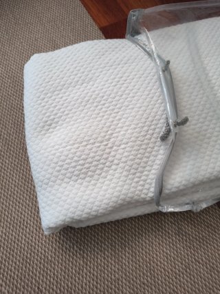 Colcha Blanca de Algodón para cama de 90 y 1.05