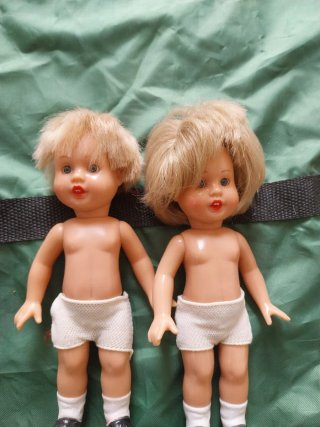 Set de 2 Muñecas Rubias