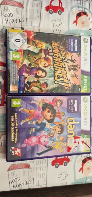 Pack 2 Juegos Xbox 360 Kinect