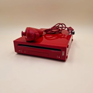 Nintendo Wii Rossa RVL-001 PAL EUR con Nunchuk