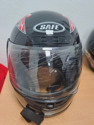 Casco de Moto Safe Negro