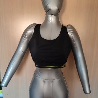 Top da palestra nero taglia M