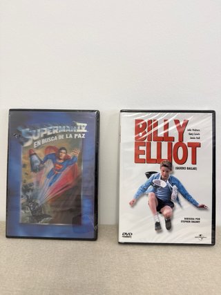 2 Películas DVD: Superman IV y Billy Elliot