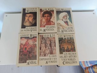 Lote 6 libros momentos estelares de la historia