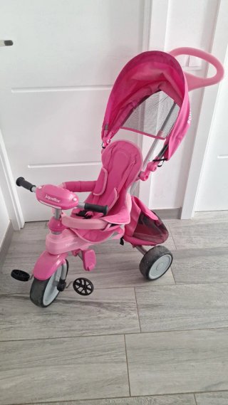 Triciclo Evolutivo Juguettos Rosa