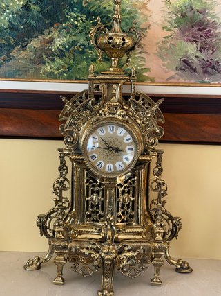 Reloj de Sobremesa Estilo Barroco
