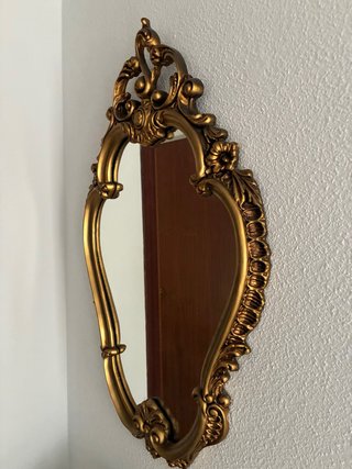 Espejo de Pared Vintage Dorado