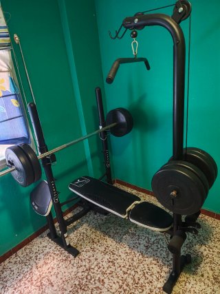 Banco de Musculación Multifuncional