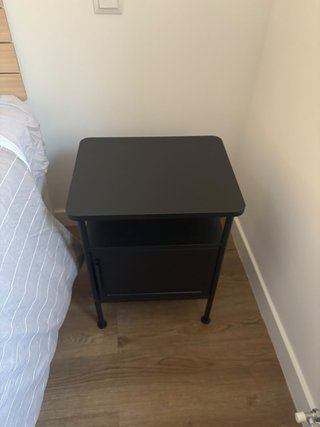 2 Mesillas Ikea Grafjallet Negras