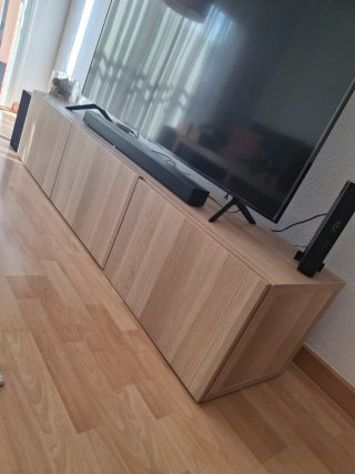Mueble de TV IKEA Madera Clara