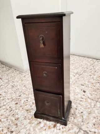 Mueble Cajonera de Madera 75x25x20