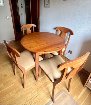 Juego de 4 sillas de comedor