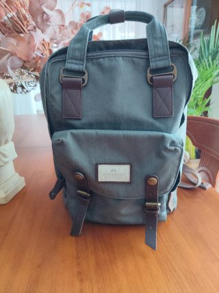 Mochila Doughnut  Gris