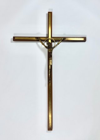 Crucifijo Art Déco Vintage