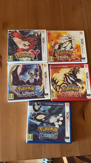 5 Juegos Pokémon para Nintendo 3DS