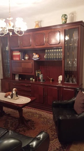 Mueble de Salón Clásico de Madera