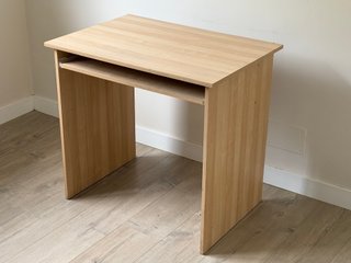 Escritorio de madera 80 x 55 cm