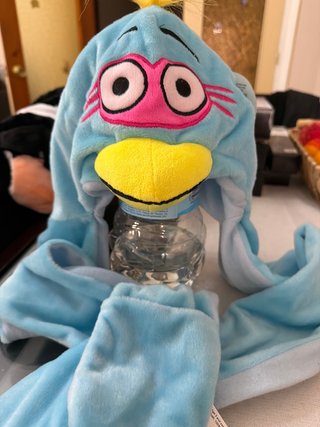 Berretto di peluche per bambini (3-5 anni)