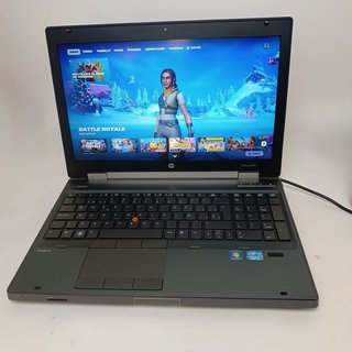 HP EliteBook 8570w i7 24GB 128 SSD Mueve Fortnite
