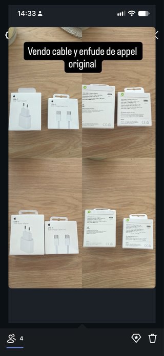 Adaptador y Cable USB-C Apple