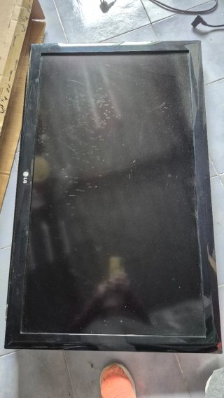 Televisor LG HDMI. La foto no sale del todo bien
