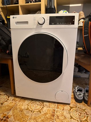 Lavadora LG Blanca