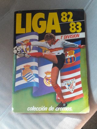 Álbum de Cromos Liga 82-83 1ª División