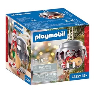Bola navideña: Skater - Playmobil