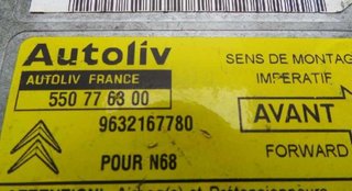 2747388 9632167780 centralita airbag citroen xsara